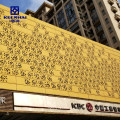 Commercial Wall Panels Aluminum Perforated Curtain Wall Cladding